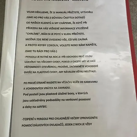 Glamping Karavan U Konopiste *