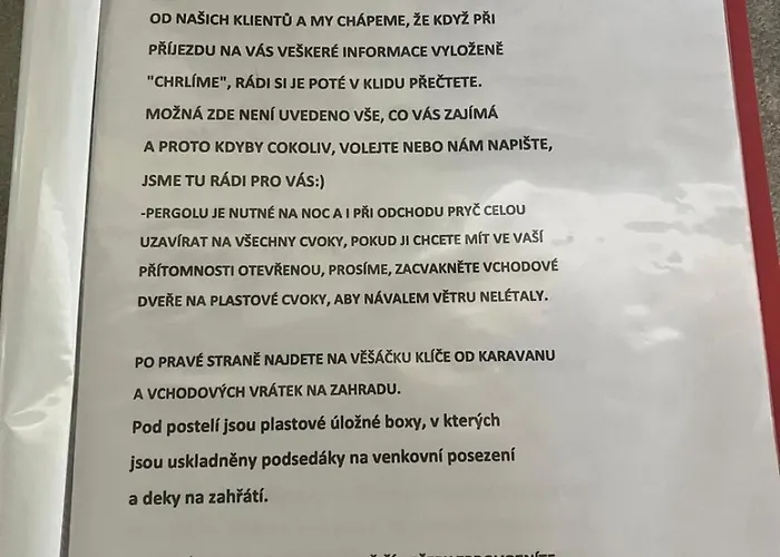 Glamping Karavan U Konopiste *